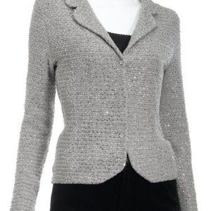 Vintage Jones New York hand kitted jacket